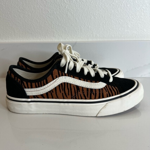 Vans Animal Stripes Style 36 Deacon SF Casual Sneaker Size M 5.5/W 7.0 - Picture 1 of 12
